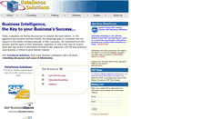 Desktop Screenshot of datasensesolutions.com